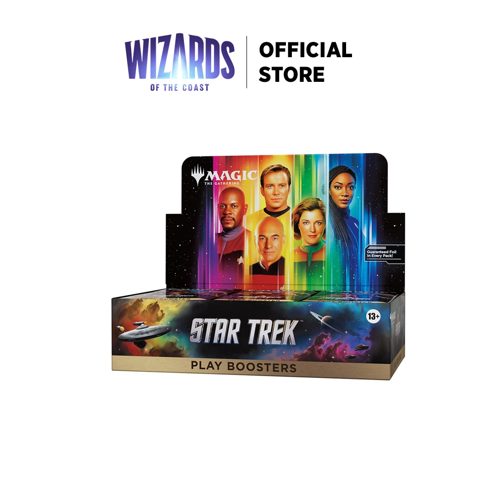 star trek booster box CCG: First Contact More about Magic 1996 Star Trek The Card