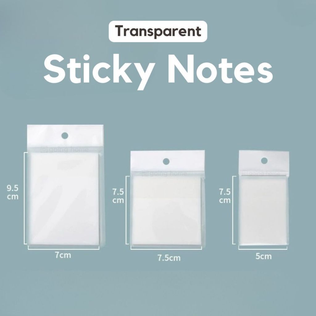 Buy sticky notes clear At Sale Prices Online - October 2026 | Shopee ...