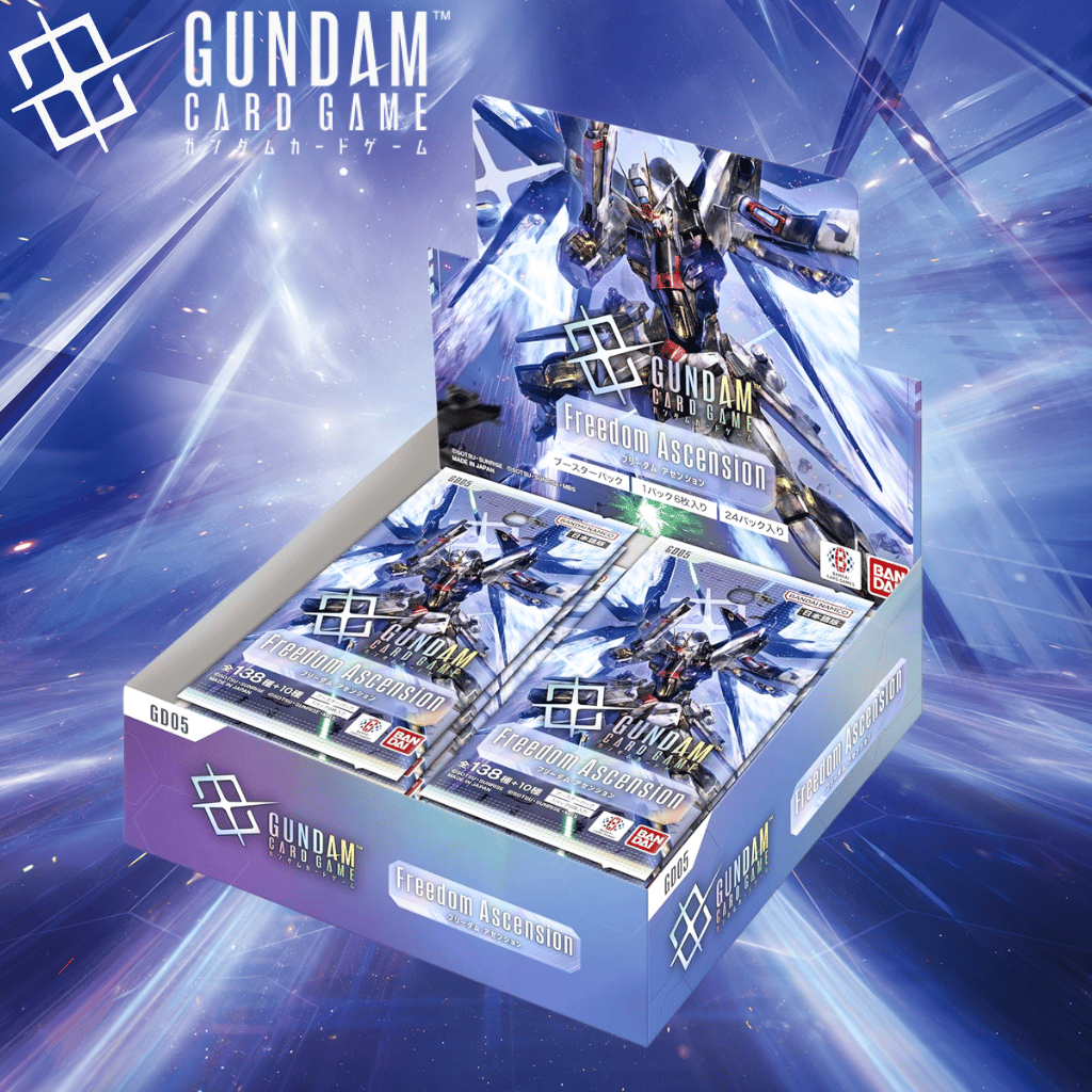GUNDAM Freedom Ascension　カード　BOX Bandai Gundam Card Game Freedom Ascension GD05 Booster Box | 24