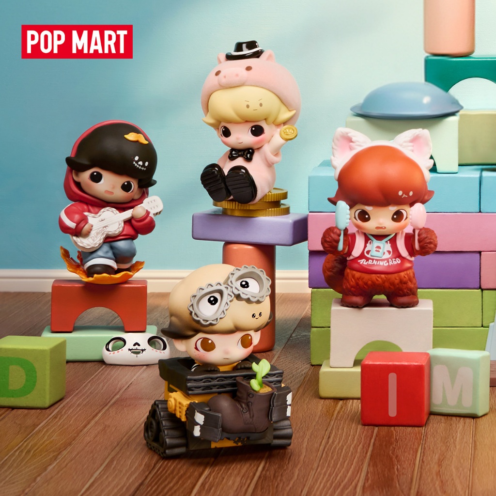 POP MART DIMOO WORLD × PIXAR Series Figures Blind Box (Whole Set