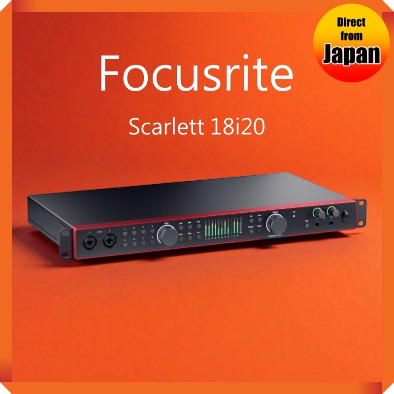 Focusrite Scarlett 18i20 (4th Gen) 18in 20out Audio Interface 4th ...