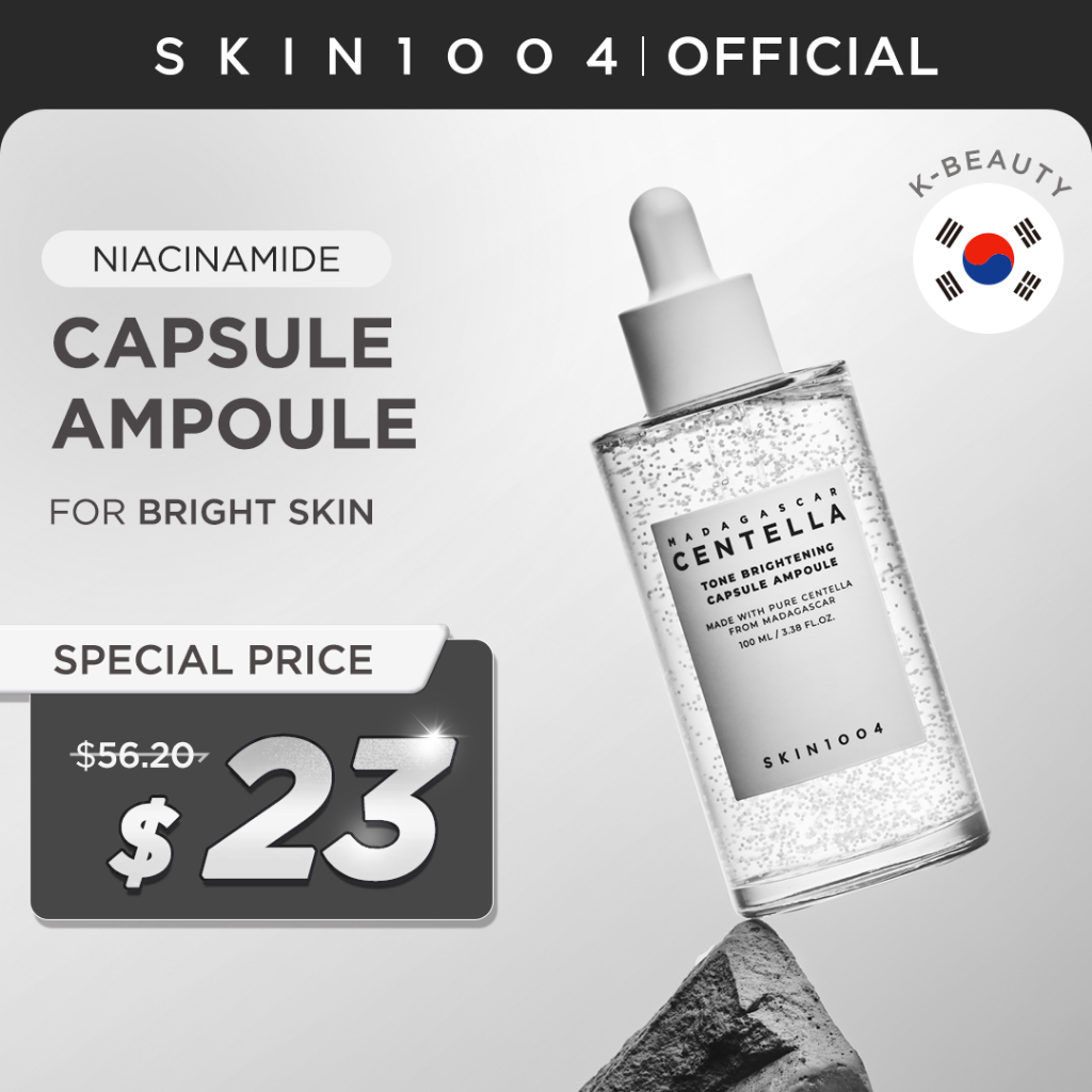 [BEST] SKIN1004 Madagascar Centella Tone Brightening Capsule Ampoule for Brightening, Glow, Niacinamide, Dark Spot Care | 100ml