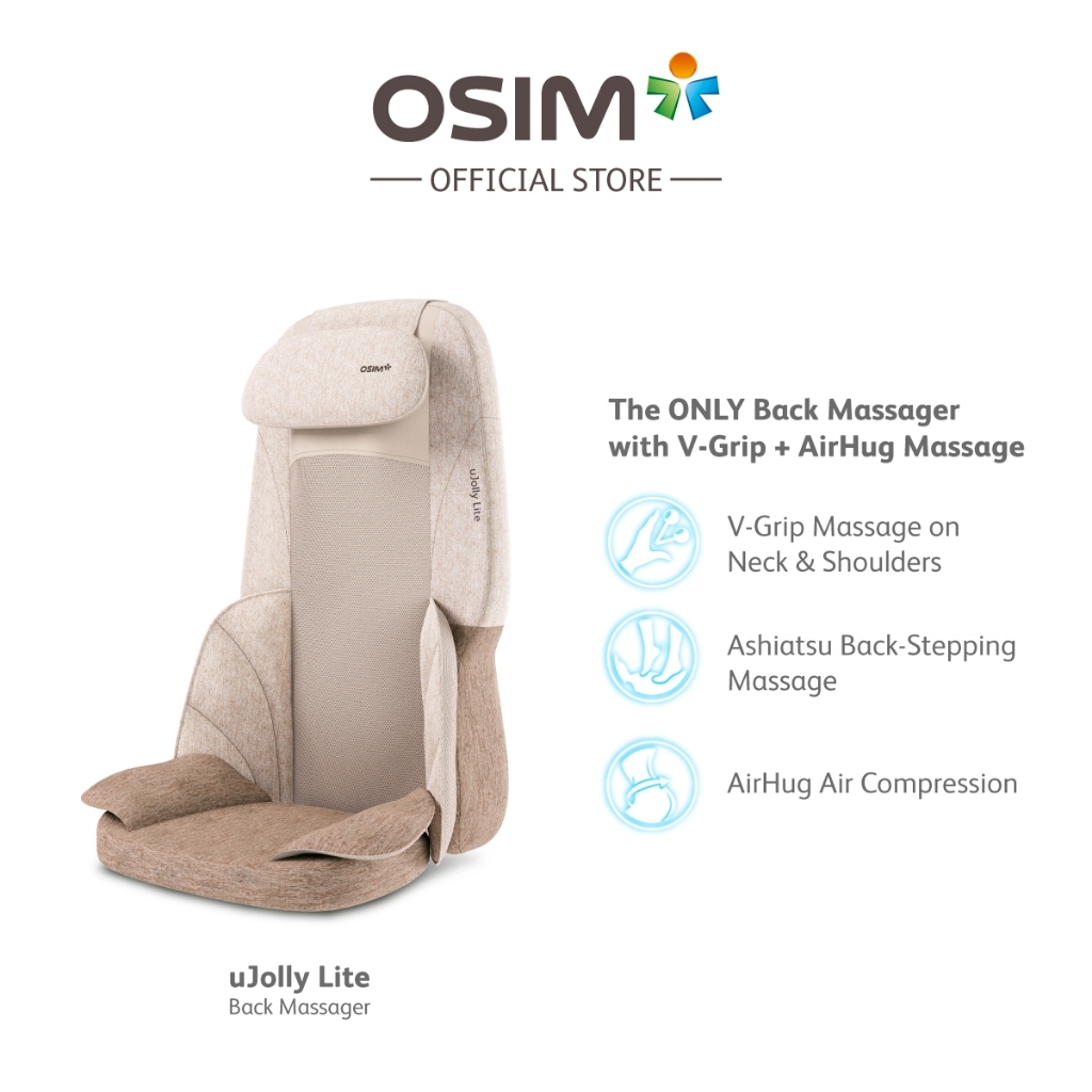 OSIM uJolly Lite Full Back Massager [ONLINE EXCLUSIVE] | Shopee Singapore
