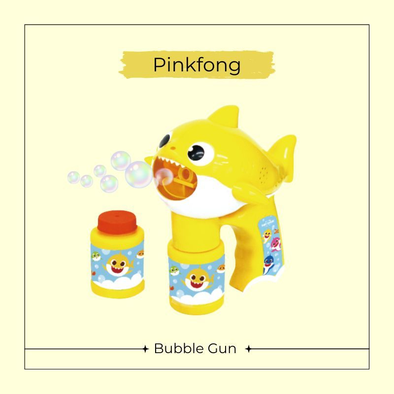 [PINKFONG] Baby Shark Melody Bubble Gun | Automatic Bubble Machine for ...