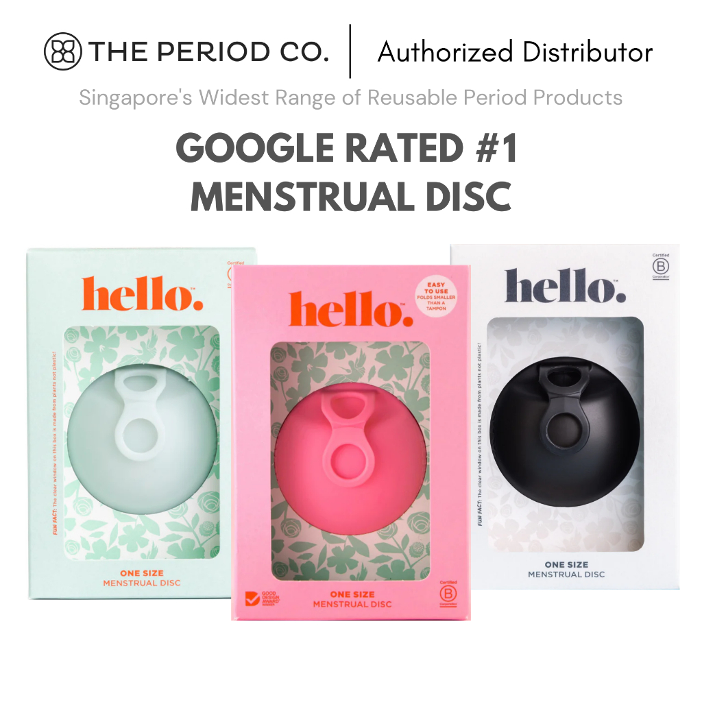 Hello Menstrual Disc (Authorized Singapore Distributor) | Shopee Singapore