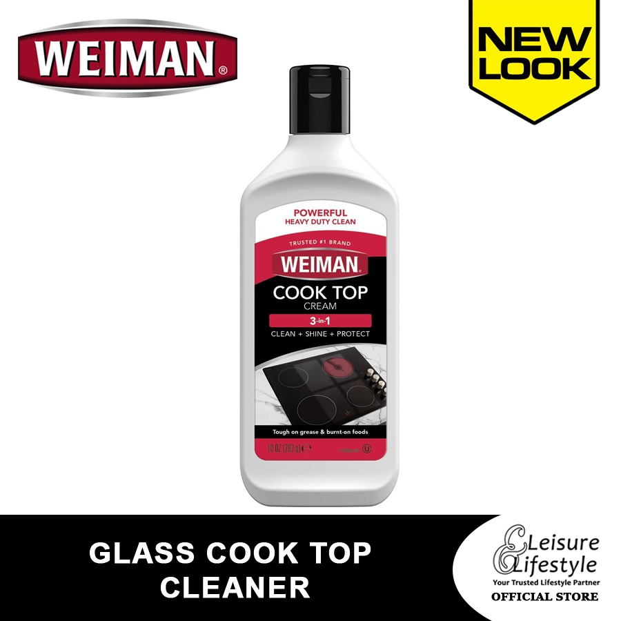 Weiman Glass Cook Top Heavy Duty Cleaner | Shopee Singapore