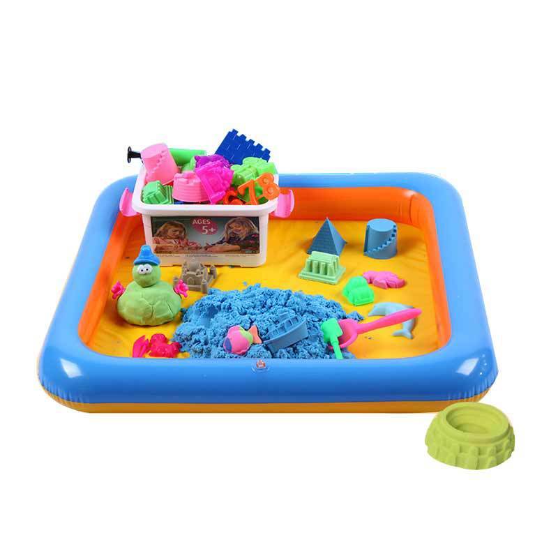 [Free Mat] 2kg DIY Play Sand Set Magic Modeling Sand | Shopee Singapore