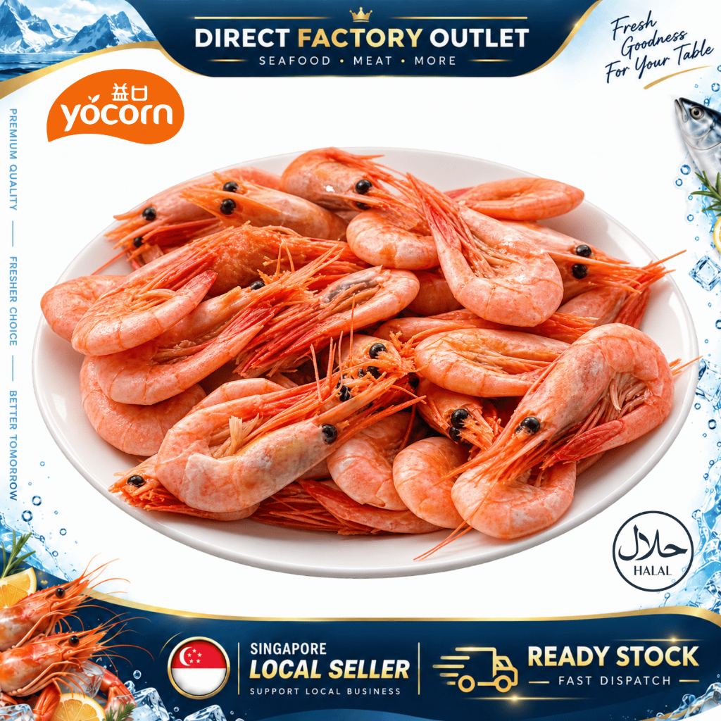 YOCORN Ama Ebi Japanese Sweet Shrimp / Arctic Prawn | IQF 800G/PKT ...