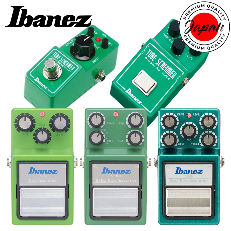 Ibanez TUBE SCREAMER MINI/TS808/TS9/TS9DX/TS9B MADE IN JAPAN