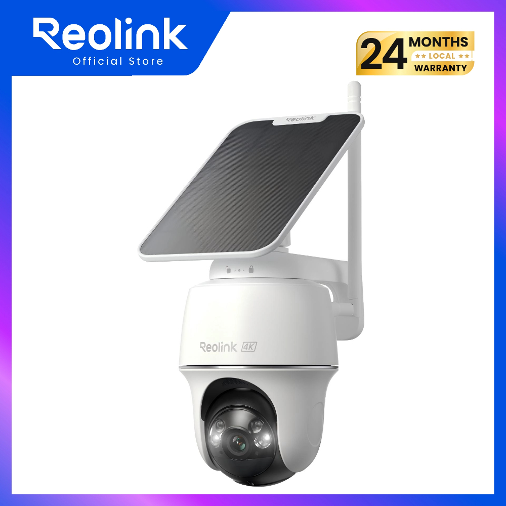 Reolink Argus PT Ultra Time Lapse 4K Security Camera, Wireless
