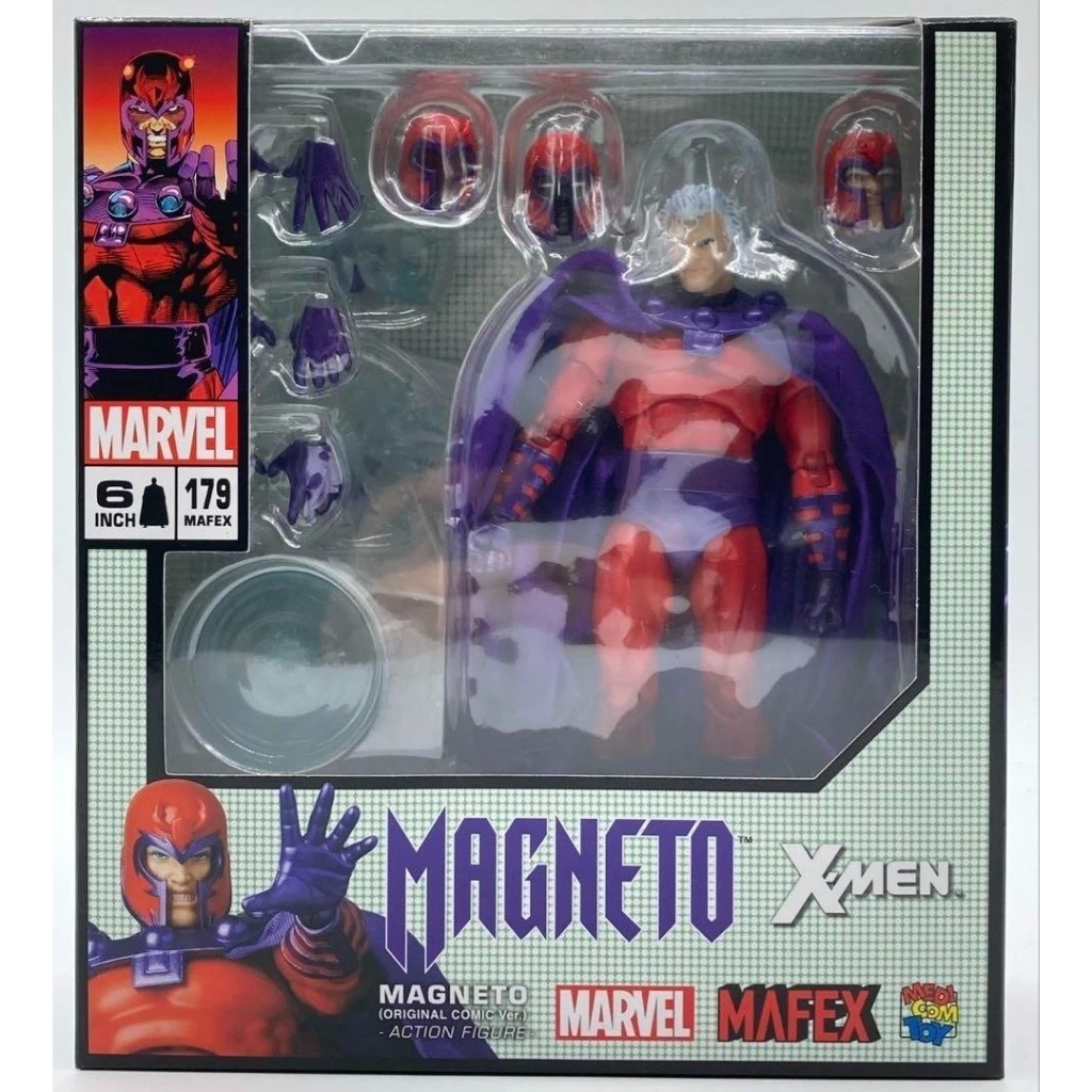レア！ MARVEL MAFEX MAGNETO 179 X-Men MEDICOM TOY MAFEX No.179 MAGNETO Original Comic Ver. X-MEN
