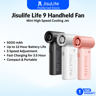 JISULIFE Handheld Fan Life 9 (5000mAh) listing photo 1