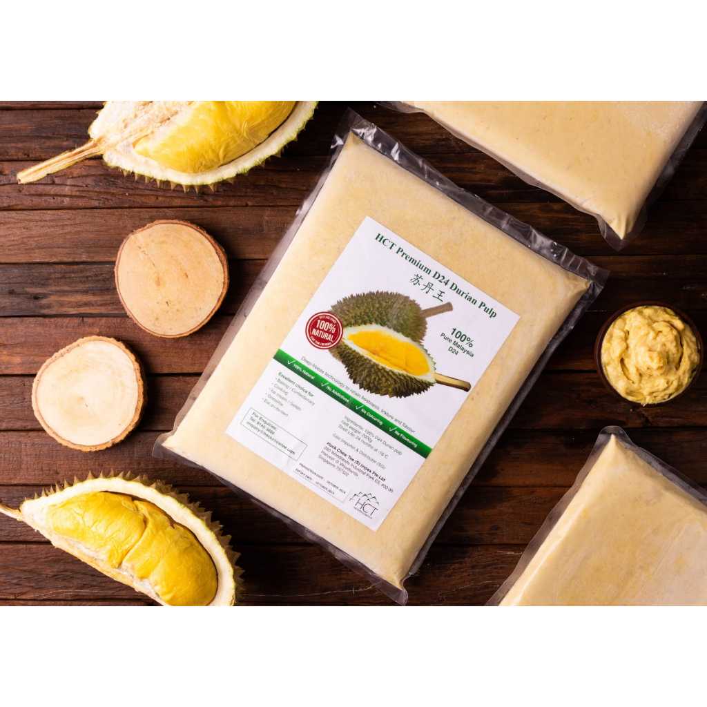 1kg D24 Sultan Durian Pulp - Bundle of 2 packets | Shopee Singapore