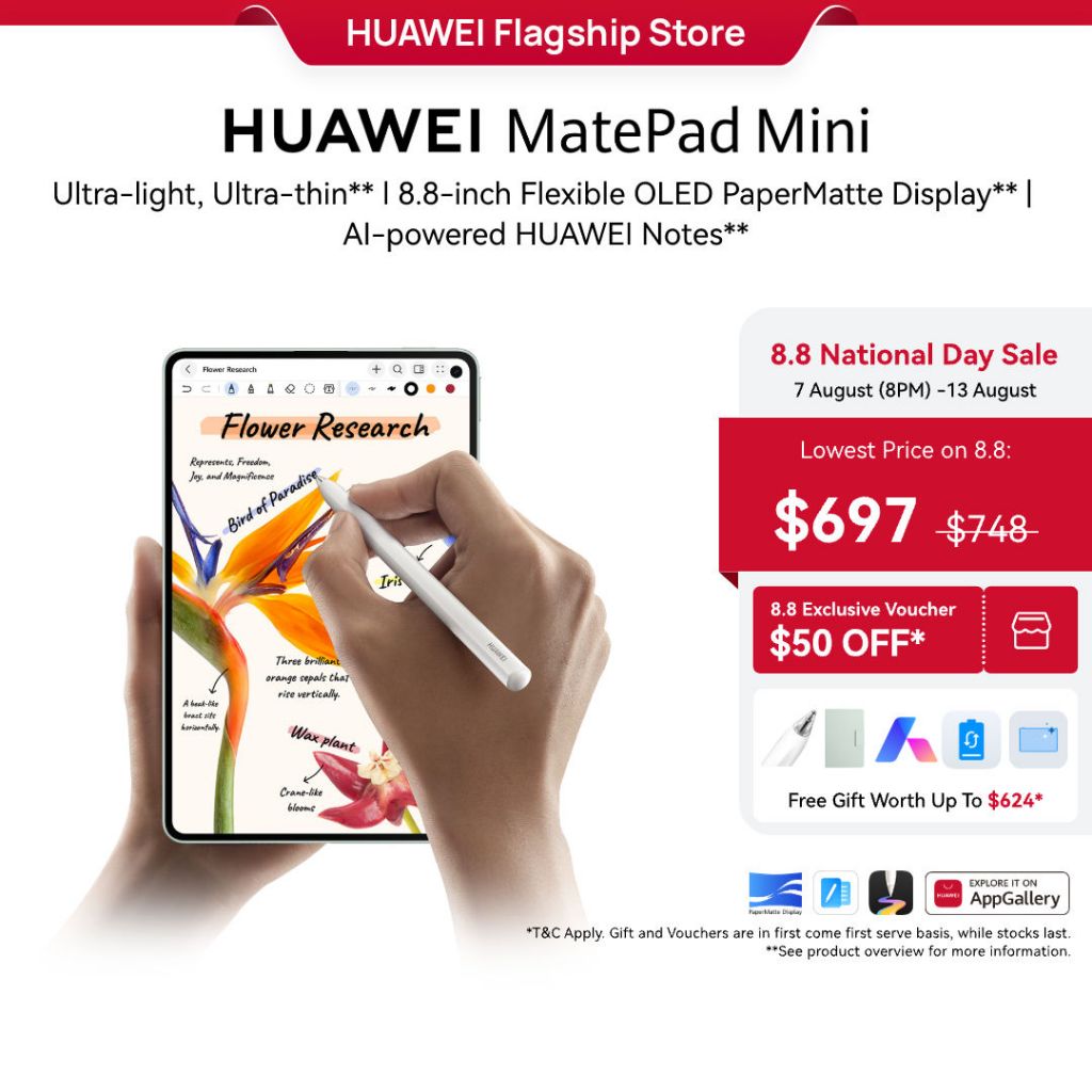 HUAWEI MatePad Mini Tablet l 8.8