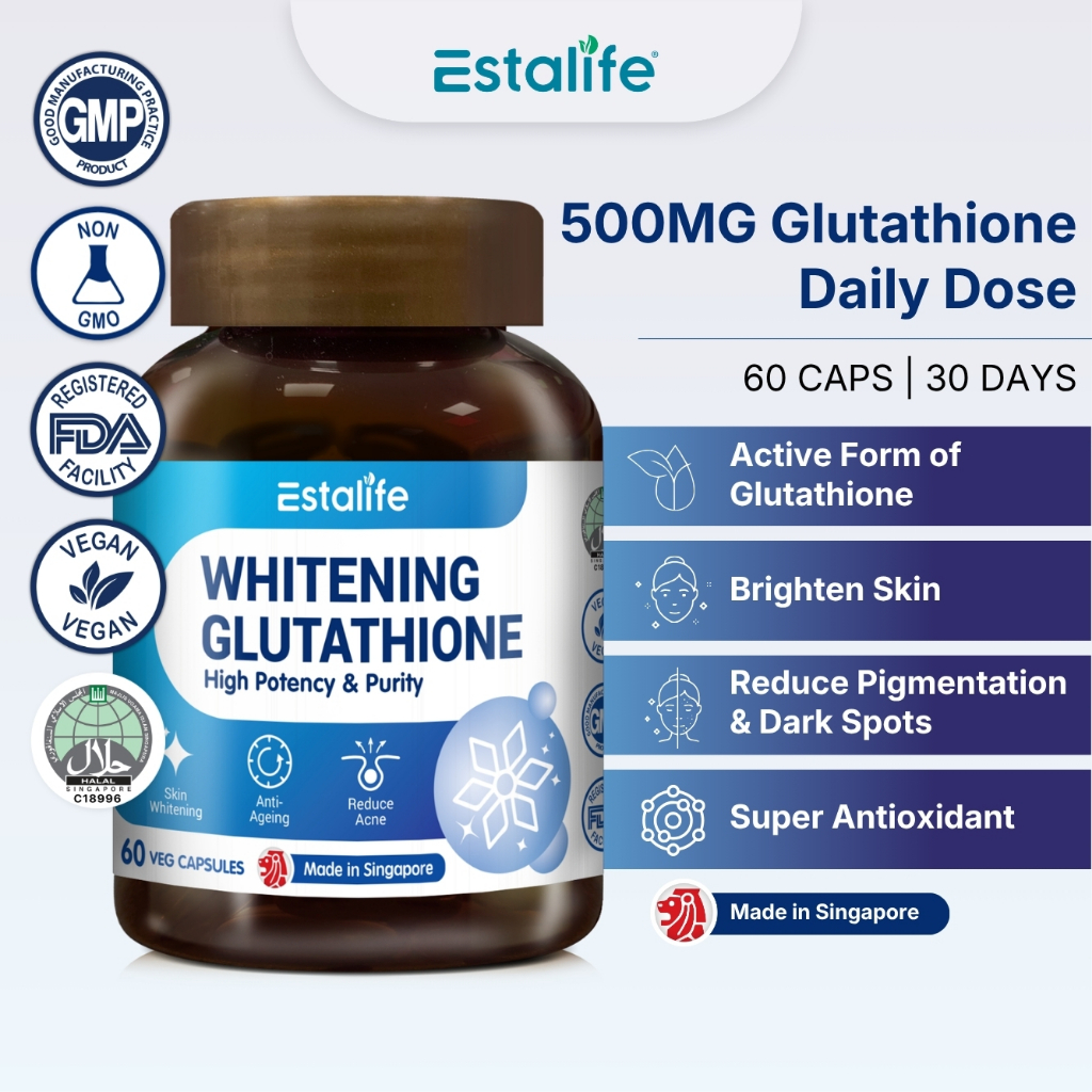 glutathione whitening pills singapore NuBest White Glutathione Complex - 120ct 