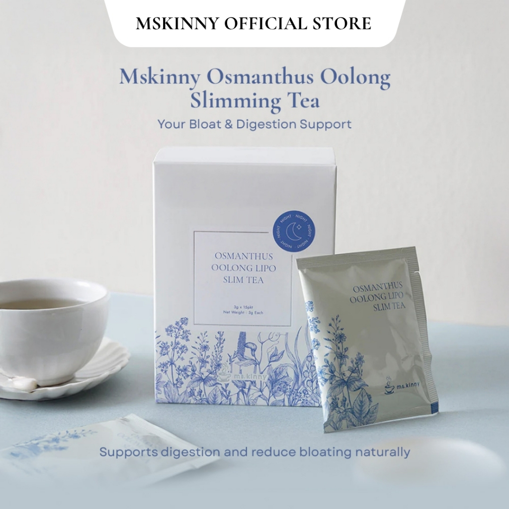Mskinny Osmanthus Oolong Slimming Tea | Reduce Bloat, Aid Digestion ...