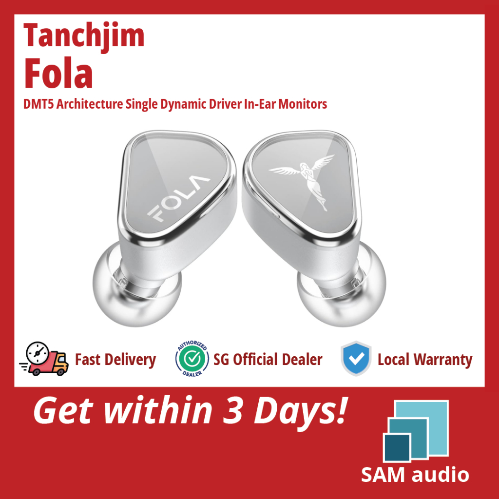 [🎶SG] TANCHJIM FOLA DMT5 Architecture Single Dynamic Driver In-Ear ...