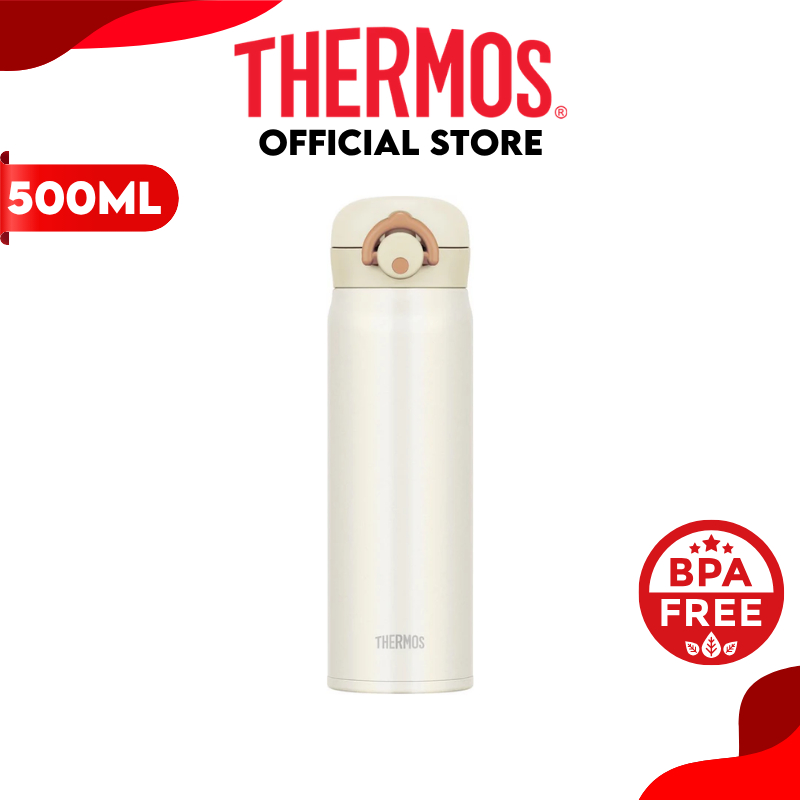 Thermos® JNR-500 Lightweight Vacuum Insulated One-Push Bottle 500ml
