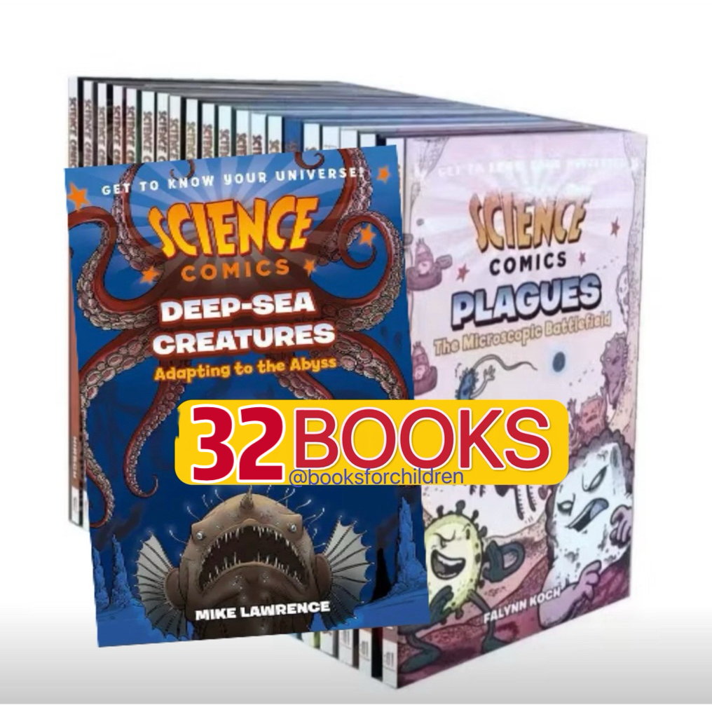 新品 Science Comics 32冊　最新巻入り　洋書 漫画 本 新品 Science Comics 32冊 最新巻入り 洋書 漫画