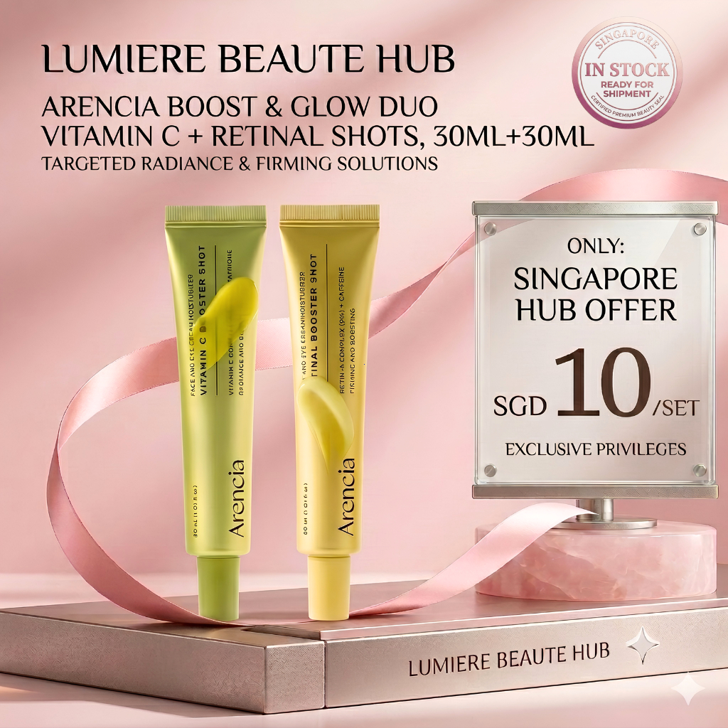 glutathione shots singapore Arencia Vitamin C Booster Serum, & Niacinamide Size:50 grams (100 days supply) Herbalmax L-Glutathione 500mg Tablets Youthful glow