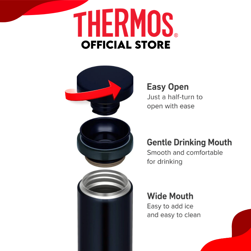 Thermos® JNO-502 Lightweight Vacuum Insulated Bottle 500ml photo 3