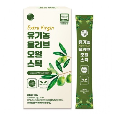 Extra Virgin Organic Olive Oil Stick/2-Box Set (Total 28 Sticks ...