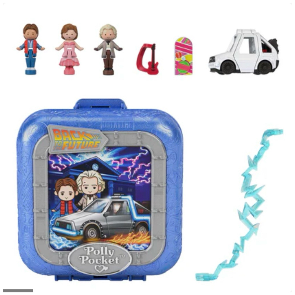 💯 authentic Polly Pocket WICKED/ Office/back to the future