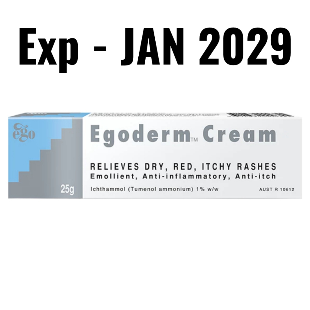 Egoderm Cream Relieves Eczema Dry Red Itchy Rashes Emolilient Dry ...