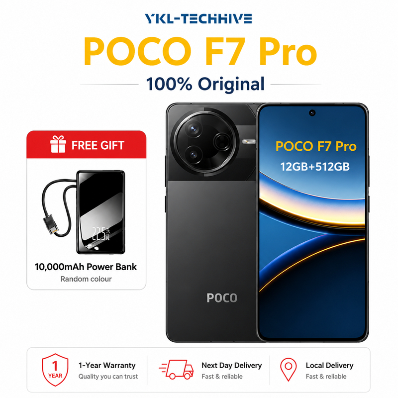 Xiaomi POCO F7 Pro Smartphone,12GB+512G,Flagship Snapdragon® 8 Gen