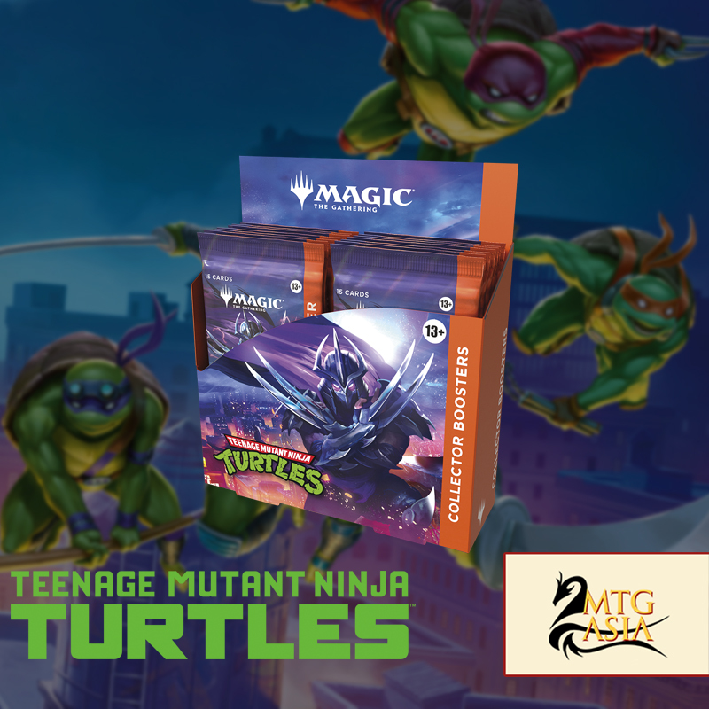 Ships Now!) Teenage Mutant Ninja Turtles MTG Collector Booster Box English  Sealed Magic the Gathering. | Shopee Singapore