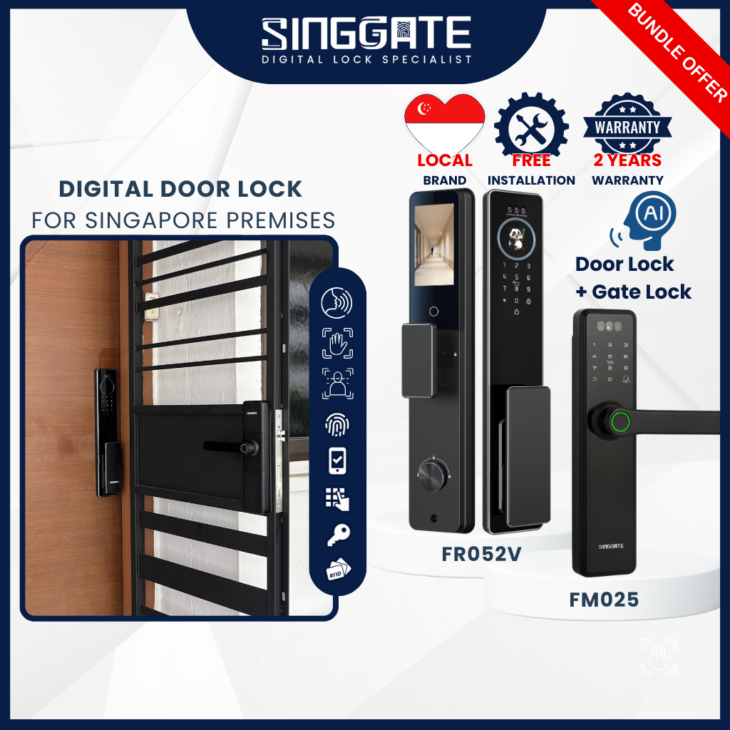 【Voice Control】FREE Installation | SINGGATE [FR052V] with AI Voice ...