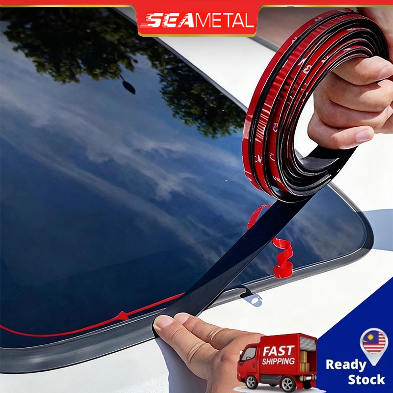 SEAMETAL Car Rubber Seal Strip Windshield Roof Window Edge Sealing ...