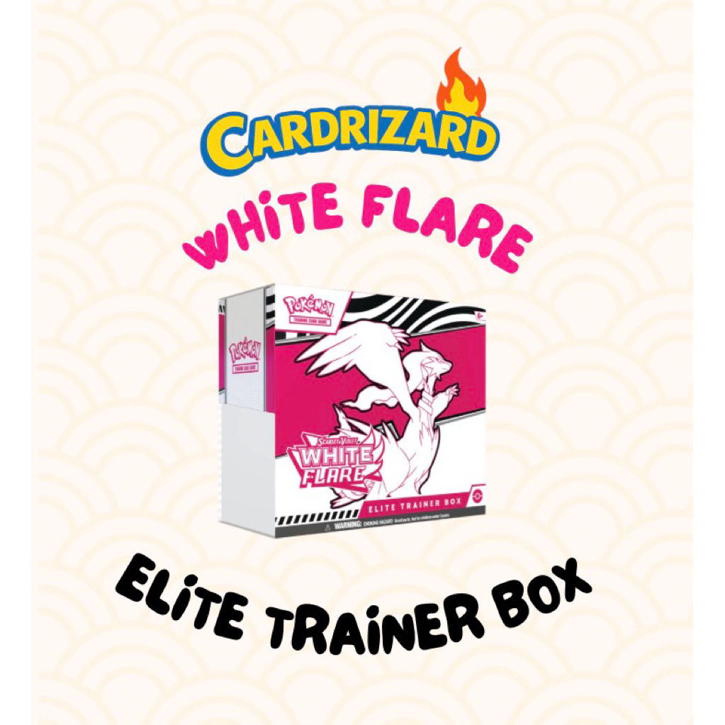 Pokemon TCG White Flare Elite Trainer Box ETB | Shopee Singapore