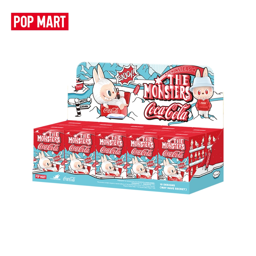 POP MART THE MONSTERS COCA-COLA Series Figures Blind Box Labubu