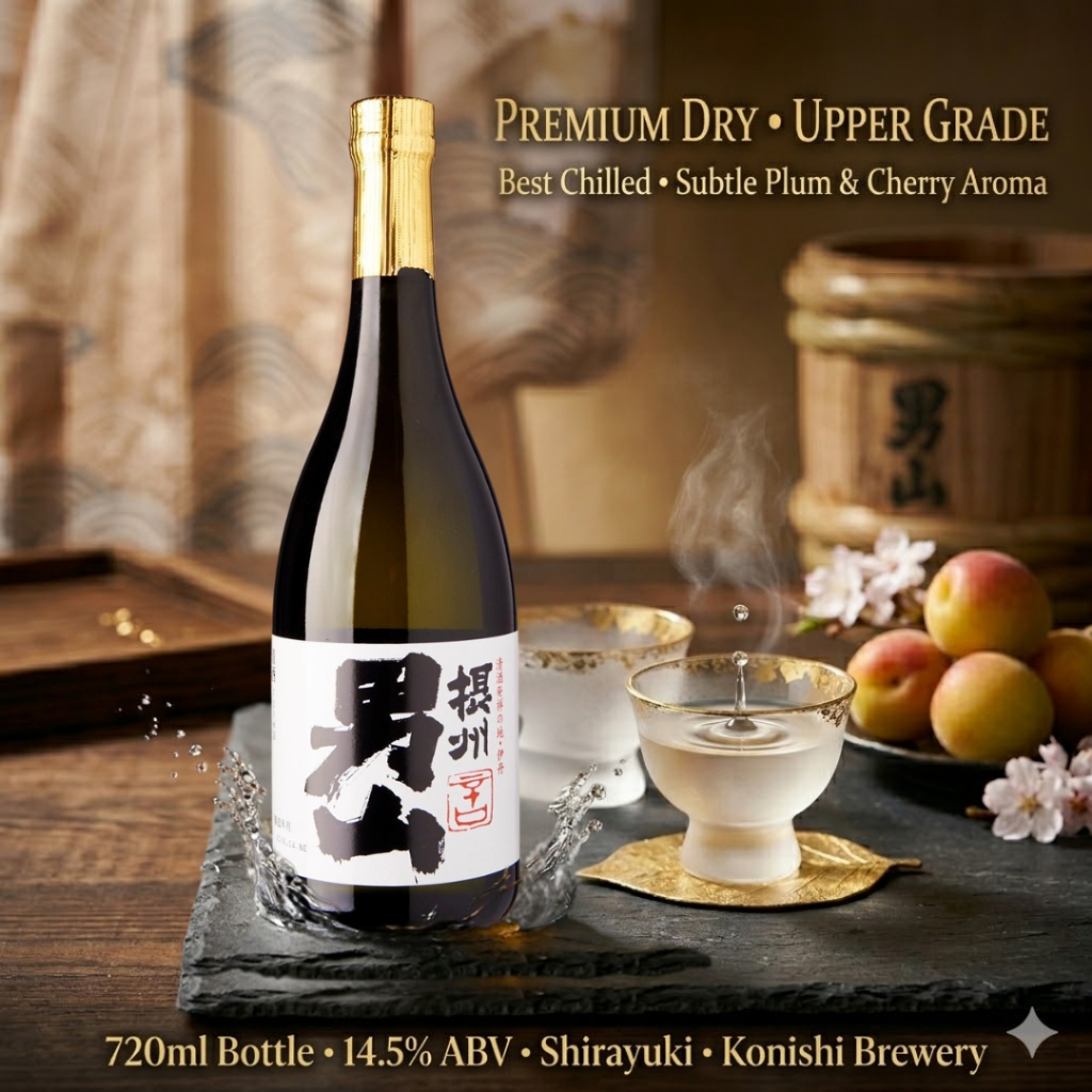 【Kirei】Shirayuki Otokoyama Japanese Junmai Sake – Dry & Smooth ...
