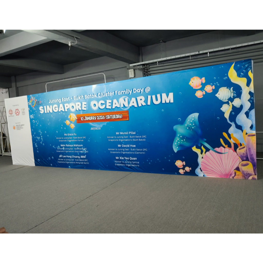 Pop up backdrop for trade show road show event backdrop(SG seller ...