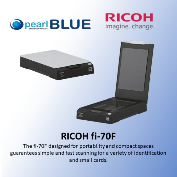 FUJITSU RICOH fi-70F for IDs, Passports, Small Cards Small Footprint ...