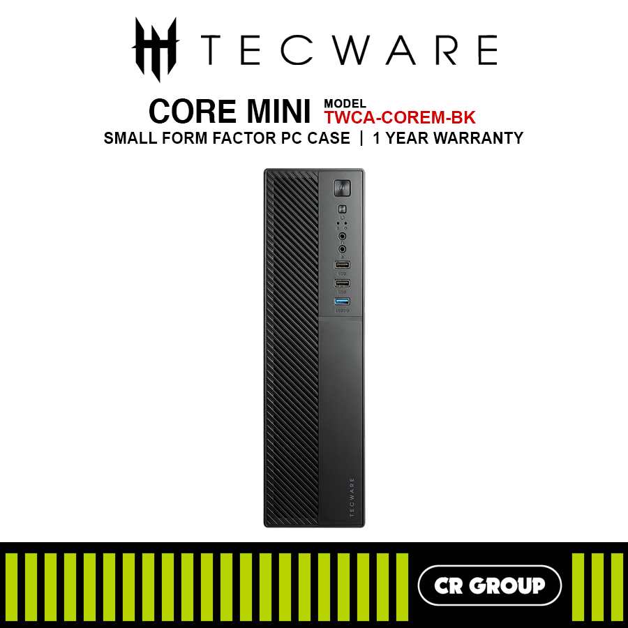 Tecware Core Mini PC Case with 250W Power Supply (1Yr Warranty ...