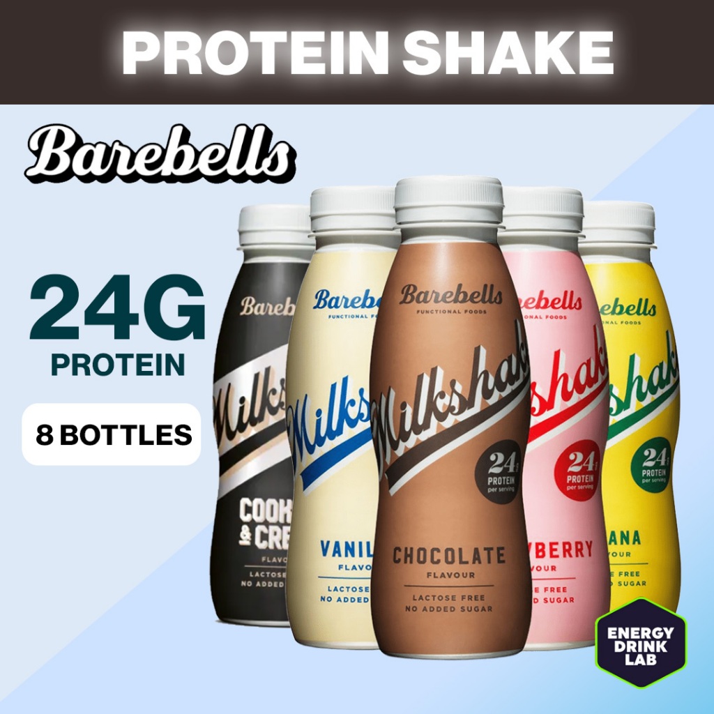 Barebells Protein Shakes Post Workout Milkshake Drinks High Protein Low ...