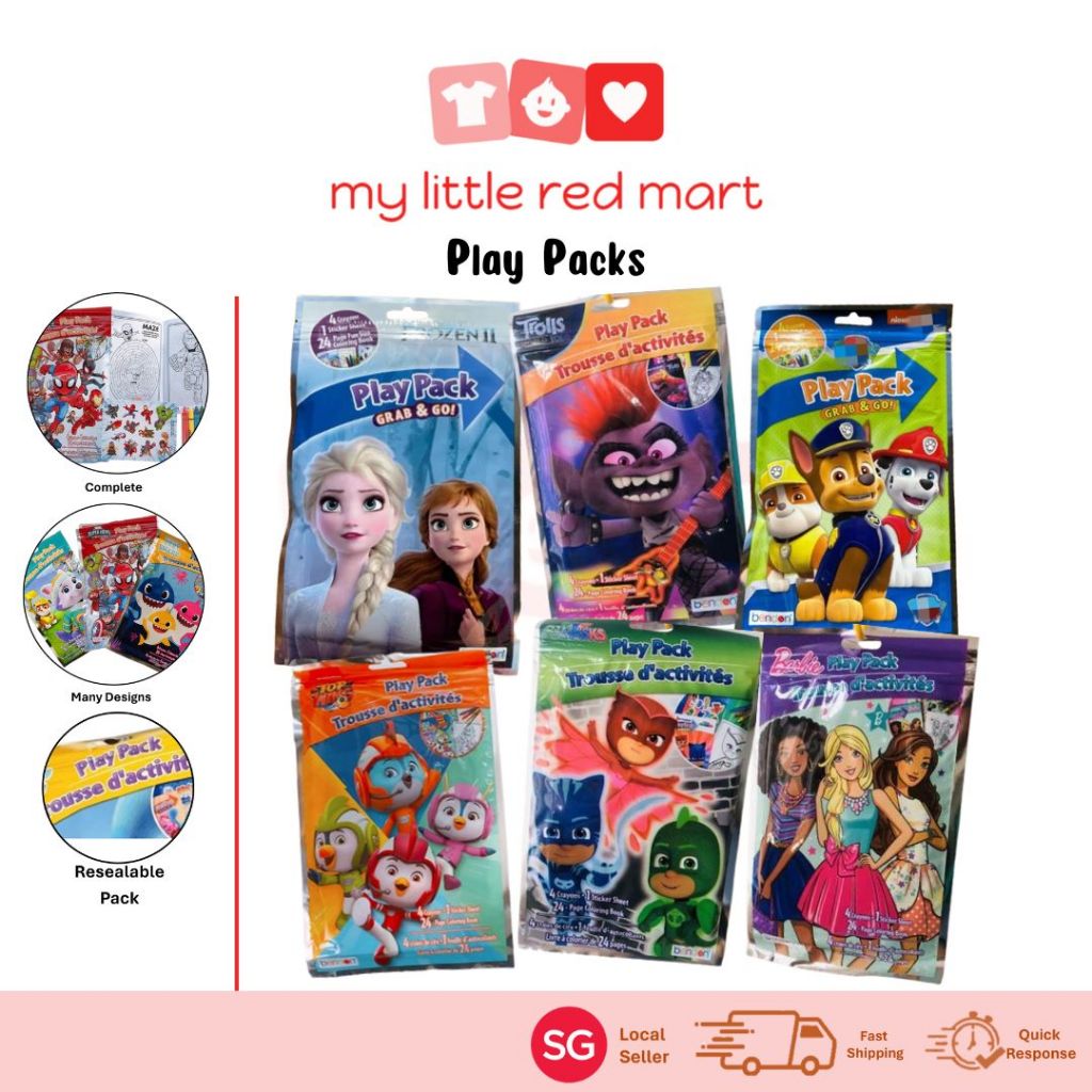 3-in-1 Children Goodie Bag Play Pack, Party Pack | Shopee Singapore