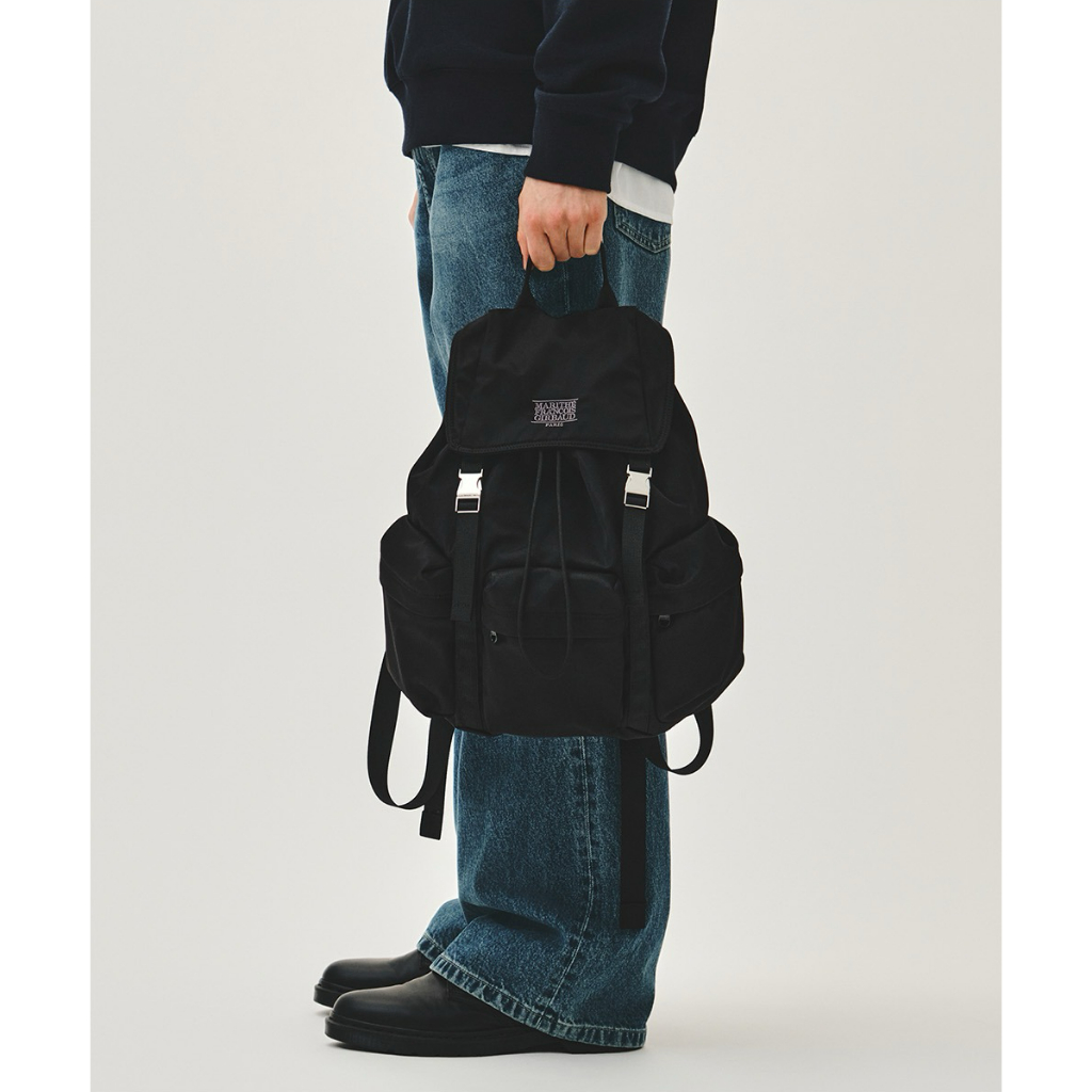 MARITHE FRANCOIS GIRBAUD Classic Logo Metal Buckle Backpack - 3