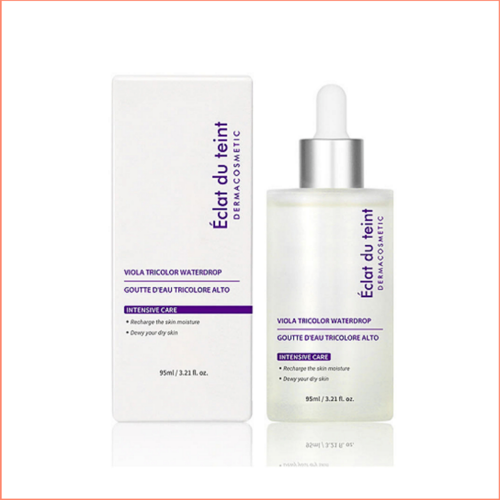 Éclat du teint Viola Tricolor Waterdrop Eclat du teint] Viola Tricolor Waterdrop ampoule 95ml | Shopee