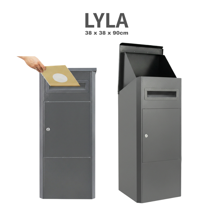LYLA Outdoor Parcel Delivery Drop Box Letter Box HDB Corridor Office ...