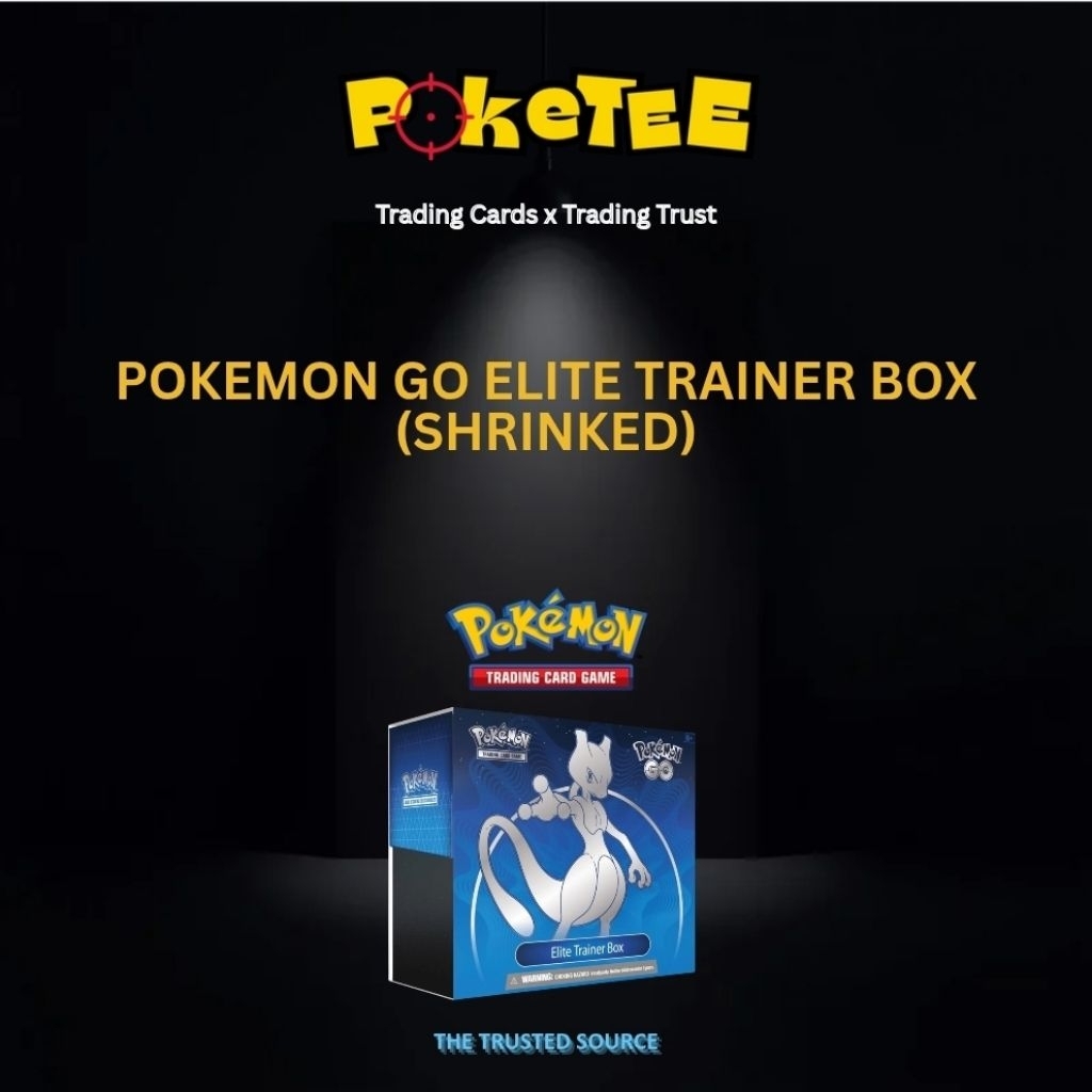 Pokemon Cards Pokemon Go Elite Trainer Box ETB | Shopee Singapore