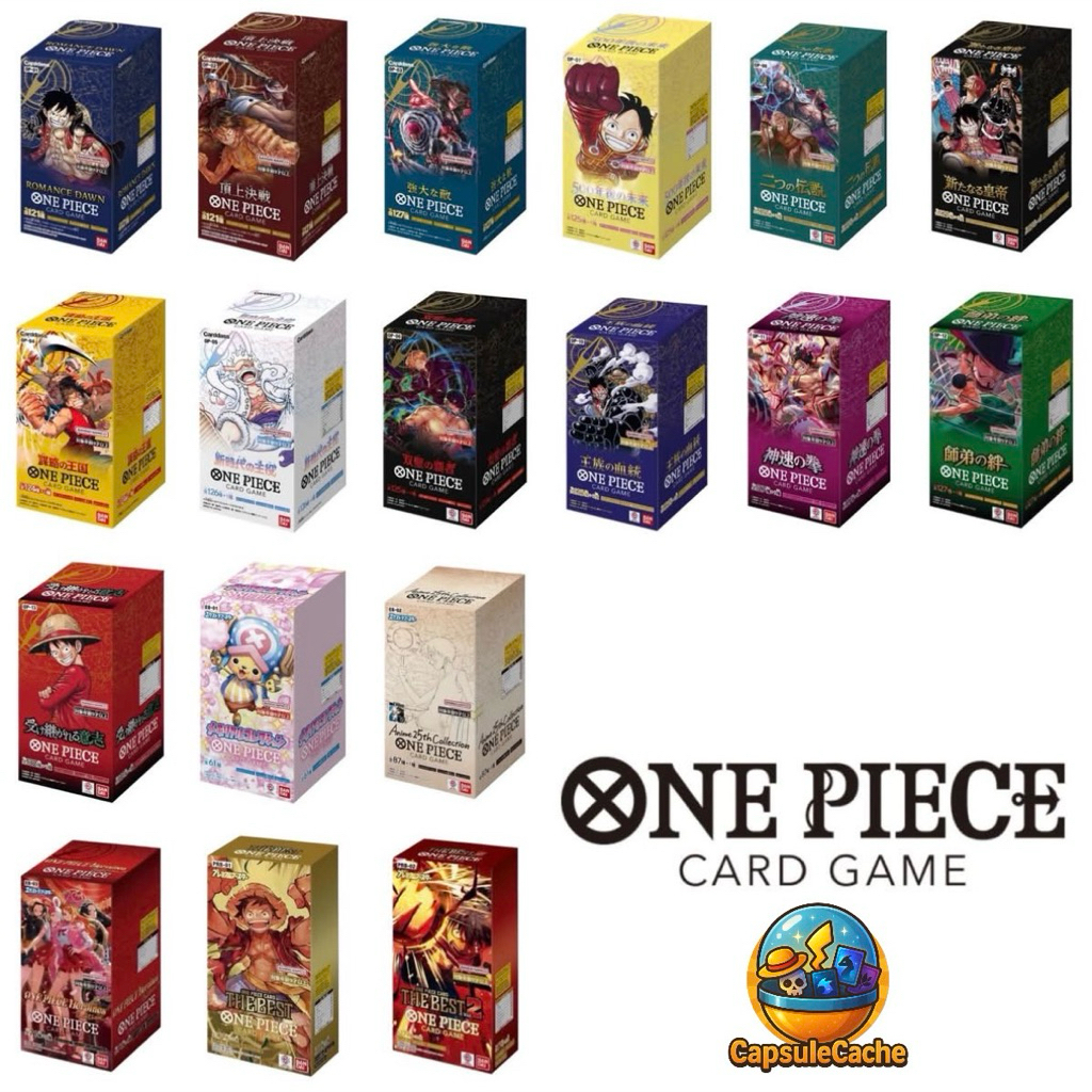 One Piece TCG Card Game - OP-01~OP-15 / PRB-01~PRB-02 / EB-01~EB-04 |  Shopee Singapore