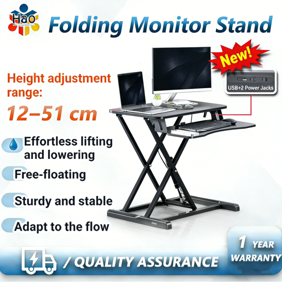 Widened Desktop Standing Desk Lifting Table Computer Table Ergonomic ...