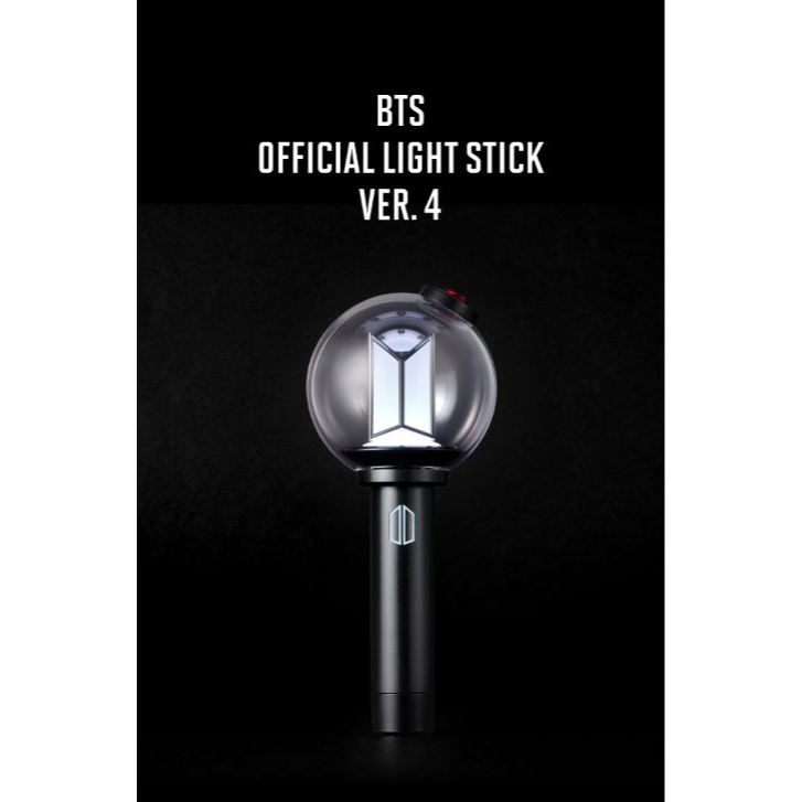 公式　BTS OFFICIAL LIGHT STICK VER.4 新品未開封 BTS OFFICIAL LIGHT STICK VER.4 | Shopee Singapore