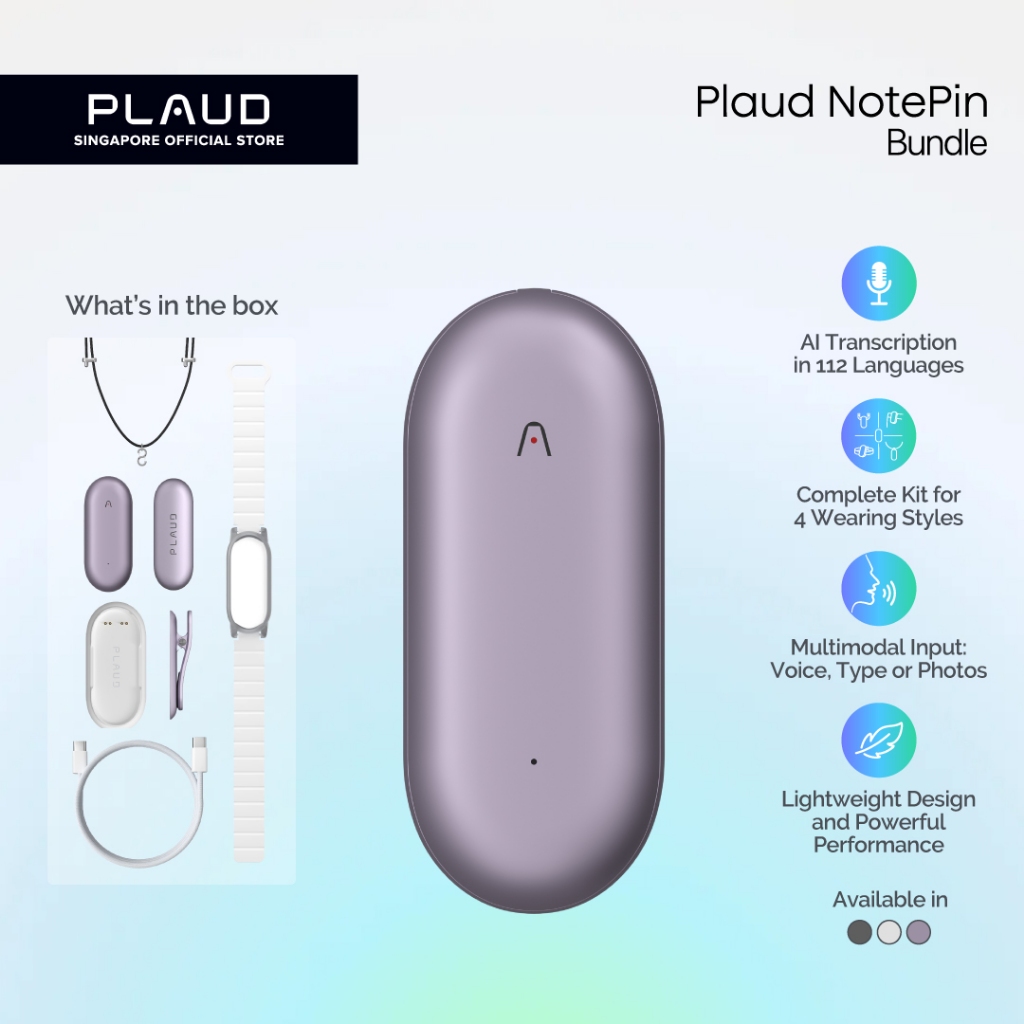 PLAUD Singapore Authorised Store, Online Shop Aug 2026 | Shopee Singapore
