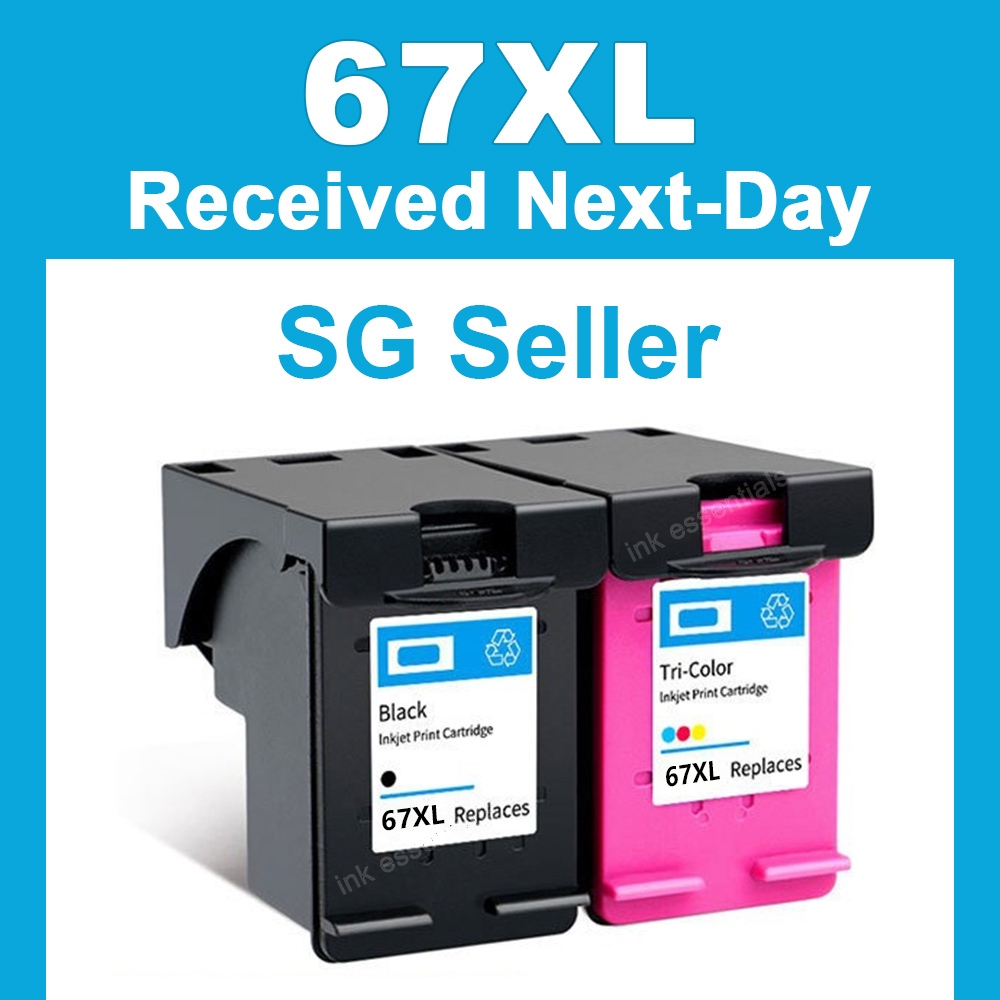 HP 67 HP67 Cartridge HP67XL Ink Cartridge Compatible for HP DeskJet ...