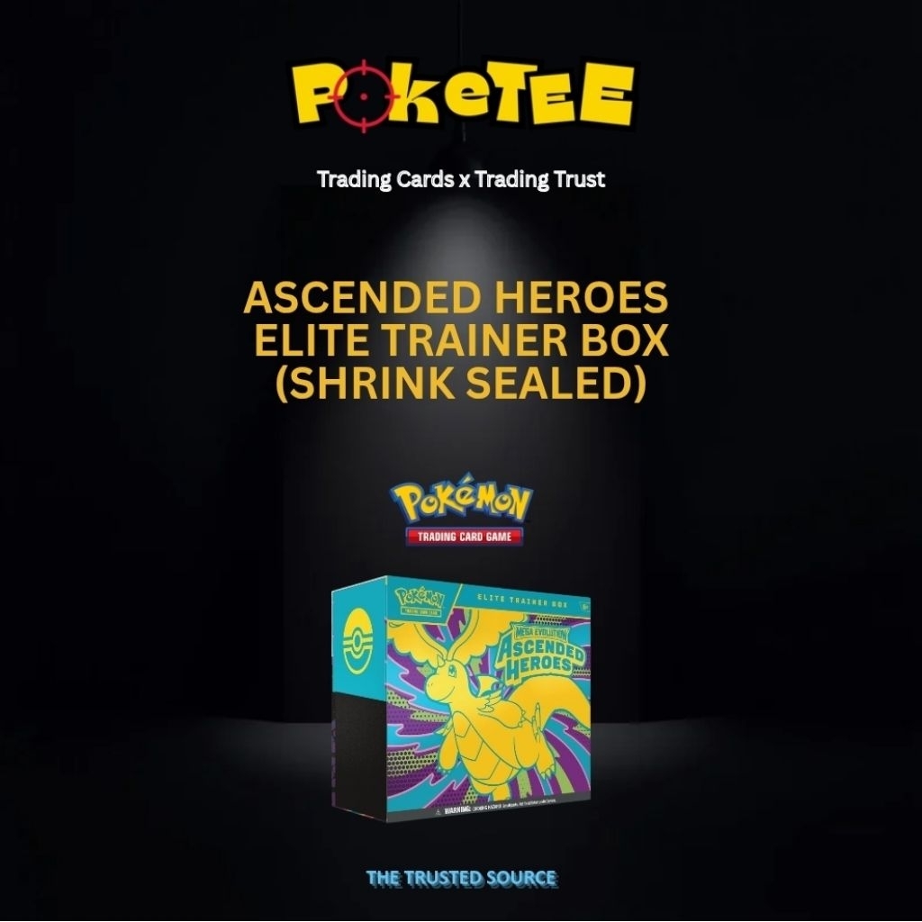 Pokemon Ascended Heroes Elite Trainer Box ETB | Shopee Singapore